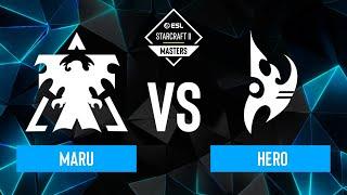 Maru vs. herO - ESL SC2 Masters Spring 2024 Finals - Playoffs