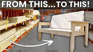 DIY Outdoor Furniture with Common Pine Lumber  Compilation