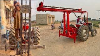 Water well drilling machine with out tools step by step part 2 4k