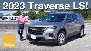 2023 Chevy Traverse LS AWD  Family Hauler Less Than $38k