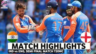 India vs England ICC T20 World Cup 2024 Match Highlights  IND Vs ENG Highlights