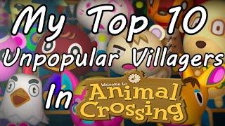 My Top 10 favorite Unpopular Villagers in Animal Crossing-TheBigOReview