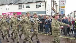 ROYAL ANGLIAN REGIMENT MARCH HAVERHILL 6 10 19 VIDEO 1