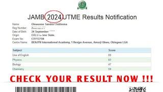How To Check Jamb Result In 2024 { Using Phone }