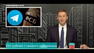 Навальный про Роскомнадзор и Телеграм  эфир 26 апреля