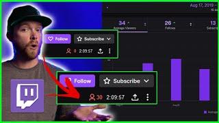 How To Grow On Twitch 2022 - 0 to 30 viewers in 60 days