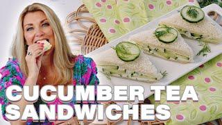 Cucumber Sandwiches are the PERFECT Summer Snack