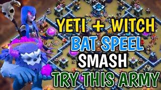 Th13 Yeti Witch war attacks 2024  Townhall13 Yeti Witch attack strategy  clash of clans  coc