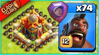 Can the most UNDERPOWERED HOG RIDERS 3-Star in LEGEND League?