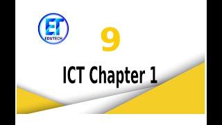 ICT 9 Chapter 1