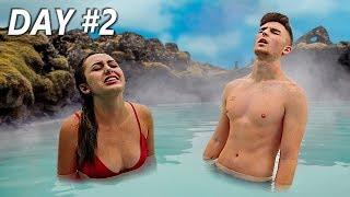 Last To Leave BOILING HOT LAGOON Wins $10000 - Challenge FT. Kiera Bridget