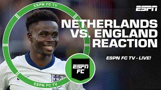  LIVE ENGLAND REACH EURO 2024 FINAL Full reaction  ESPN FC