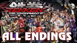 Tekken Tag Tournament 2 - All Character Endings TRUE-HD QUALITY