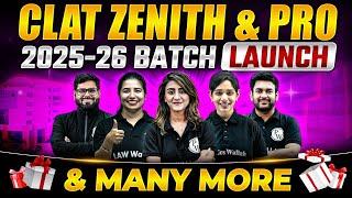 PW Ki Adalat Episode 01  CLAT Zenith & Pro 2026 Batch Live Launch  CLASS 11th CLAT Batch  @PWCLAT