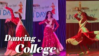 Dancing in College Again🫠️  Hansika Krishna