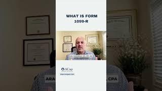 What is Form 1099-R? #shorts #1099s