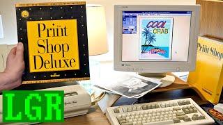 Broderbunds Print Shop Deluxe – An LGR Retrospective