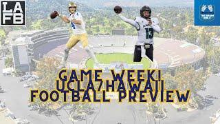 Game Week UCLA Football Preview Against Hawaii + Depth Chart Thoughts