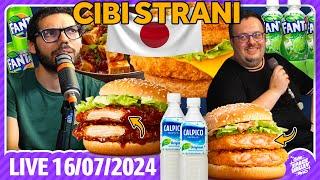 Fast food e bibite giapponesi - Space Valley Live del 160724