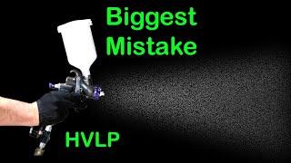 My Biggest Mistake When Spraying HVLP Finishes for Woodworking - How To Clean a HVLP Spray Gun