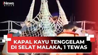 Kapal Kayu Tenggelam di Selat Malaka 1 Tewas