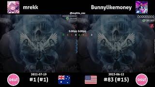 mrekk vs Bunnylikemoney  Ne Obliviscaris - Painters of the Tempest Part II Reveries +HR