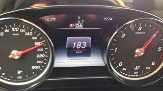 Mercedes E220d W213 2017 0-230KMH Acceleration German Autobahn