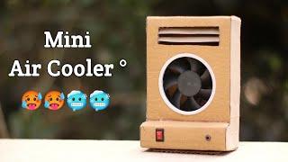 DIY Air Cooler - How To Make Air Cooler at home MINI Air Cooler - best air cooler for room cooling