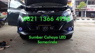  FOG LAMP LED ANGEL EYES  RUNNING UNTUK MODIFIKASI BEMPER MOBIL