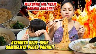 MUKBANG MIE AYAM INI PEDESNYA NAMPOL BANGETT 3 BUNGKUS LUDESS