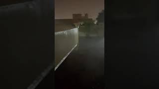 رياح هابطة اثناء سقوط المطر