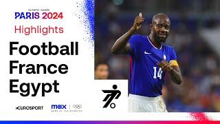 France will play for HOME football gold after beating Egypt   #Paris2024 Highlights  #Olympics