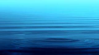 Clear Blue Water Surface Ripples and Waves