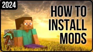 HOW TO DOWNLOAD MODS MINECRAFT 2024 Easily  How To Install Minecraft Mods