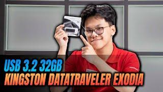 Trên Tay Và Đánh Giá Nhanh USB Kingston 32GB DataTraveler Exodia USB 3.2