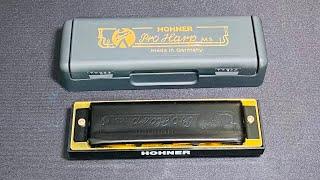 Hohner MS series Pro Harp - Unboxing