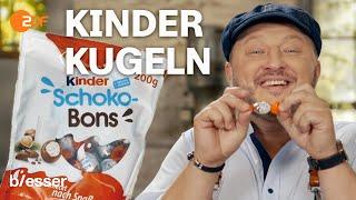 Bonbon basteln Sebastian deckt den Milch-Trick der Kinder Schoko-Bons auf