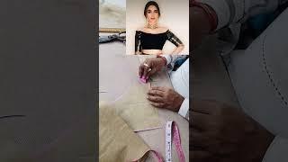 Off shoulder blouse cutting#shortvideo