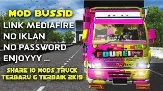 SHARE 10 MODS TRUCK TERBAIK 2019 PART 4  MOD BUSSID TERBARU  BUS SIMULATOR INDONESIA BUSSID