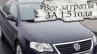 Стоимость обслуживания Volkswagen Passat B6 2.0TDI 16v CR Фольксваген Пассат 6 поколения