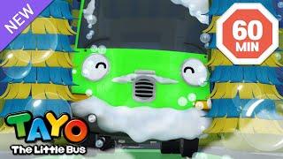 How does Rogi enjoy taking a shower?  Vehicles Cartoon  Tayo Episodes  Tayo the Little Bus