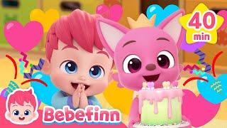 Happy Birthday Pinkfong   +more Songs Compilation  Best Nursery Rhymes