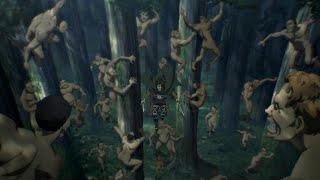 Levi vs Zeke  Beast Titan  Round 2 Attack on Titan 1080p English subtitles