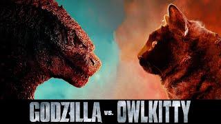 Godzilla vs. Cat OwlKitty Parody