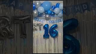 Is It Nice? I Made these for my Nephews 16th Birthday #happybirthdaydecoration