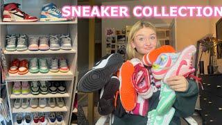 FULL SHOE COLLECTIONTOUR  sneakers jordans dunks dior + more 