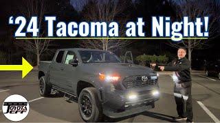 2024 Tacoma TRD Sport at Night - Inside & Out