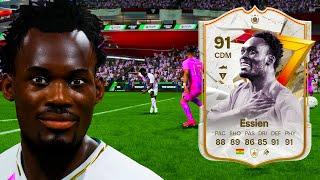 91 Golazo Icon Essien Player Review - EA FC 24