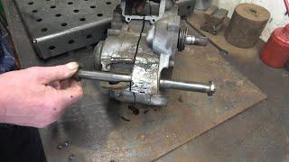 SNNC 560 P1  2 Stroke Crankcase Repair the worst one yet