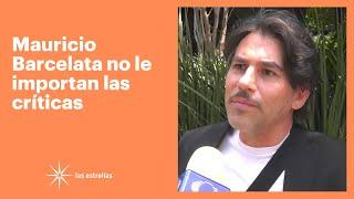 Mauricio Barcelata se sacude los malos comentarios a su conducción en Inseparables  Las Estrellas